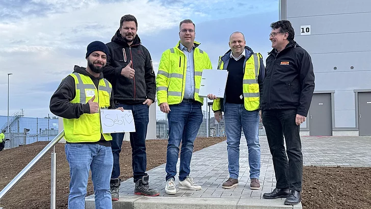 Logistikzentrum für DHL Supply Chain in Florstadt fertiggestellt | © fabrikon