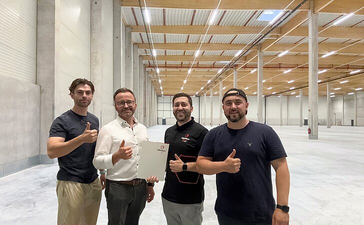 Gewerbe- und Industrieimmobilie für Hillwood in Braunschweig fertiggestellt | © fabrikon